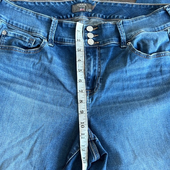 TORRID JEANS COLOR BLUE SIZE 20 S - Picture 11 of 12